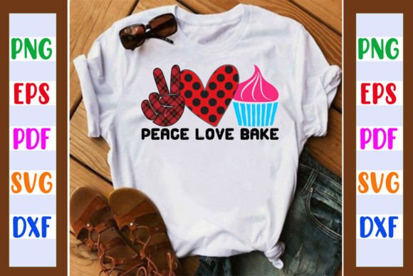 Download Peace Love Bake Sublimation Download - Sublimation download Collection