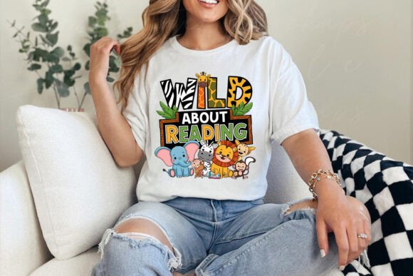 Download Wild About Reading Book Lover PNG - Premium Resources