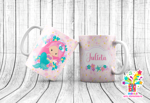 Download Mermaid Mug Sublimation Designs - Sublimation design Collection