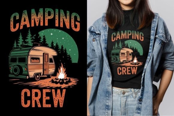 Download Camping Crew Sublimation Design - Premium Resources