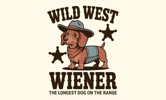 Download Dachshund Western Design PNG - Western design Collection